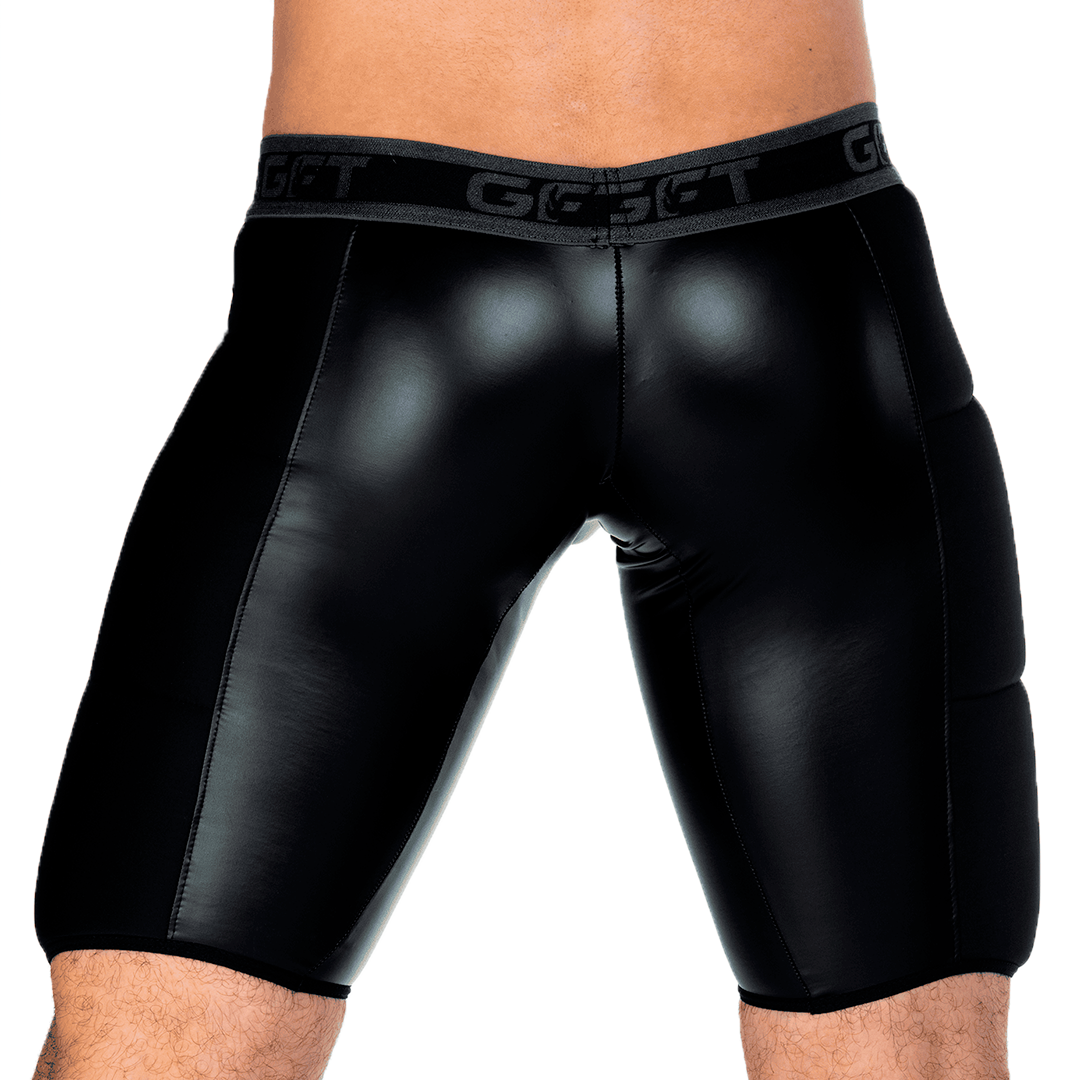 2 Fetiche Black Trunk Long vista frontal de Gigo Underwear
