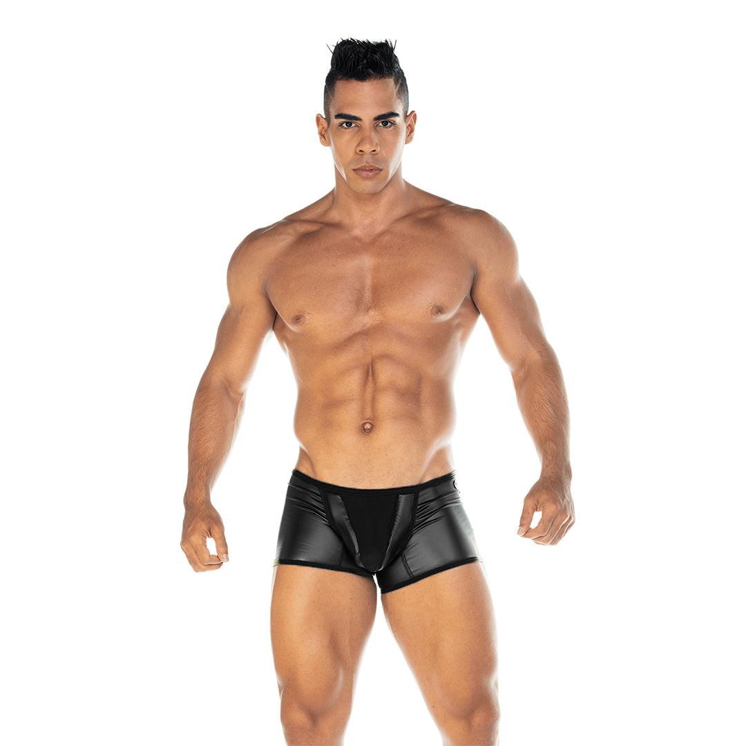 2 FETICHE BLACK TRUNK - Gigo Underwear Colombia