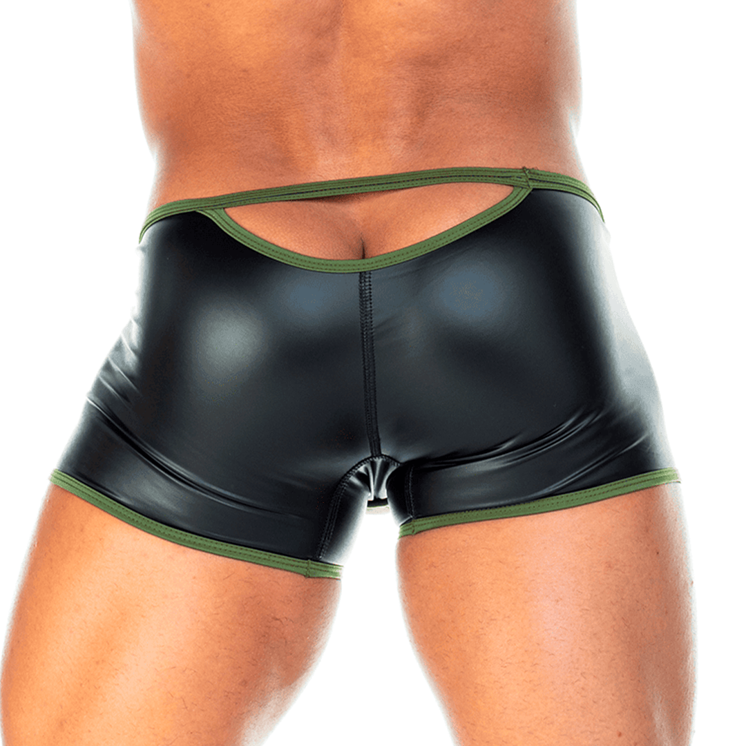 2 FETICHE GREEN TRUNK - Gigo Underwear Colombia