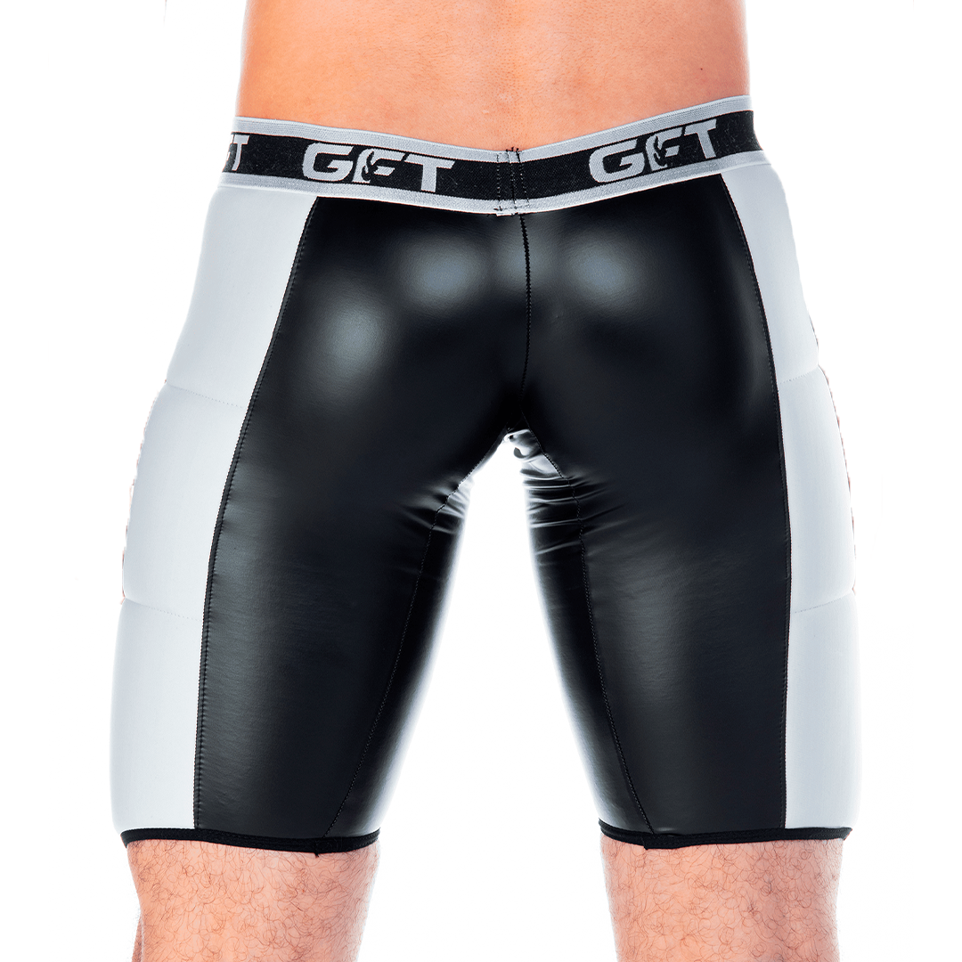 2 Fetiche White Trunk Long vista frontal de Gigo Underwear