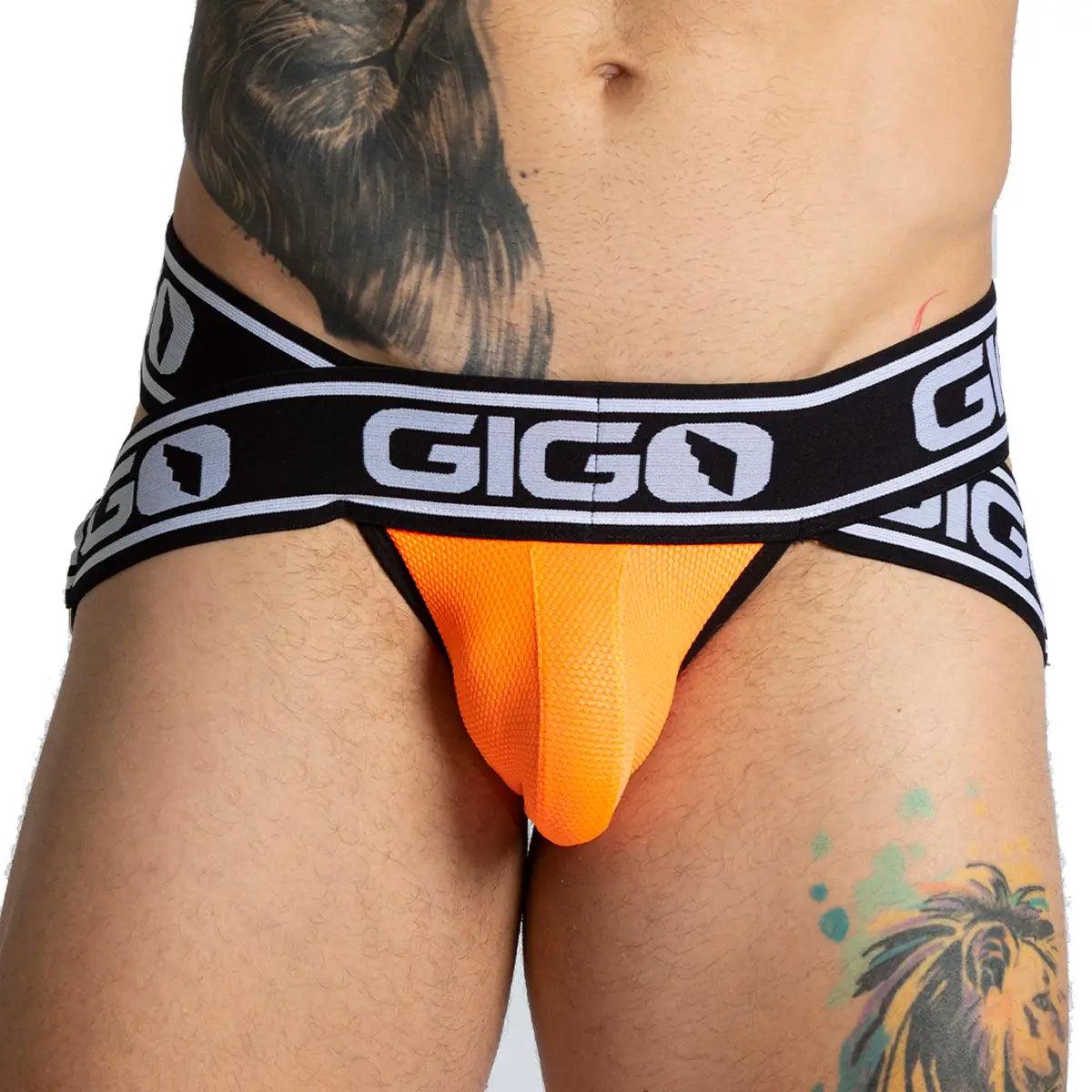 AUDACY ORANGE JOCK - Gigo Underwear Colombia