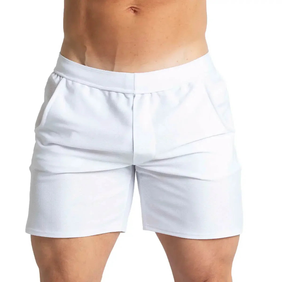 BELUCCI WHITE SHORT - Gigo Underwear Colombia