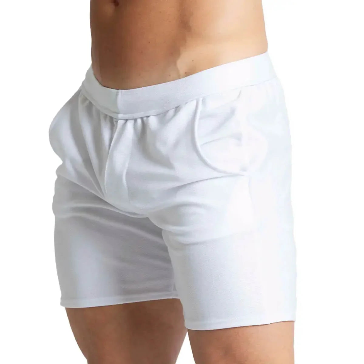 BELUCCI WHITE SHORT - Gigo Underwear Colombia