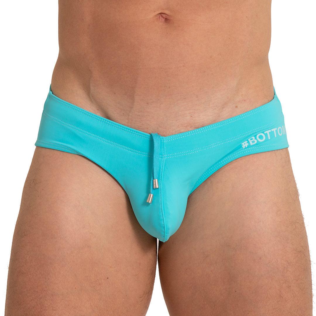 BOTTOM BLUE SWIM BRIEF - Gigo Underwear Colombia