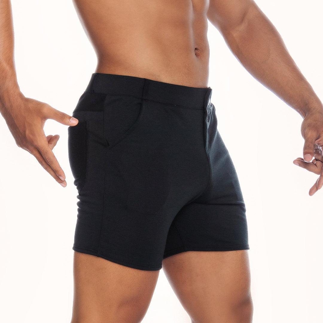 CARGO BLACK SHORT - Gigo Underwear Colombia