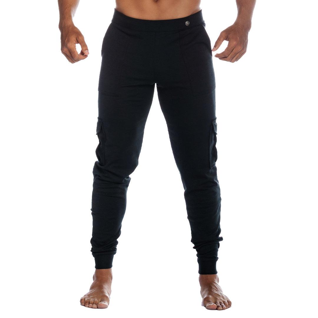 CARGO BLACK SPORTPANTS - Gigo Underwear Colombia