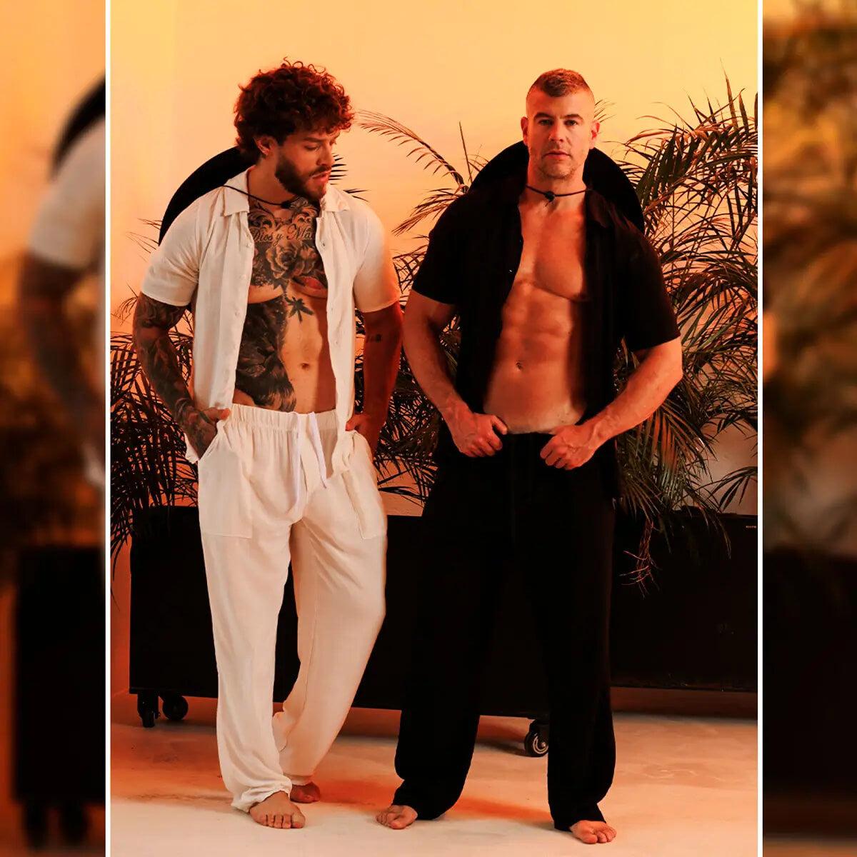 CHALIS BLACK SHIRT - Gigo Underwear Colombia