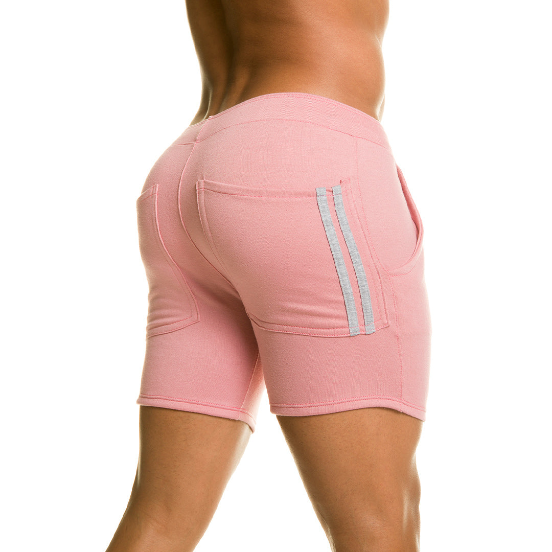 Chari Pink Short vista frontal de Gigo Underwear