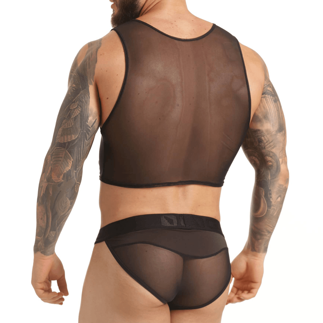CLANDESTINE CROOP TOP - Gigo Underwear Colombia