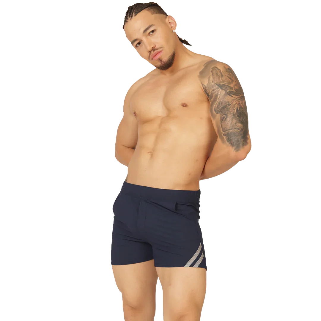 CLUB BLUE SHORT - Gigo Underwear Colombia