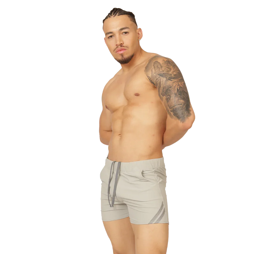 CLUB GRAY SHORT - Gigo Underwear Colombia