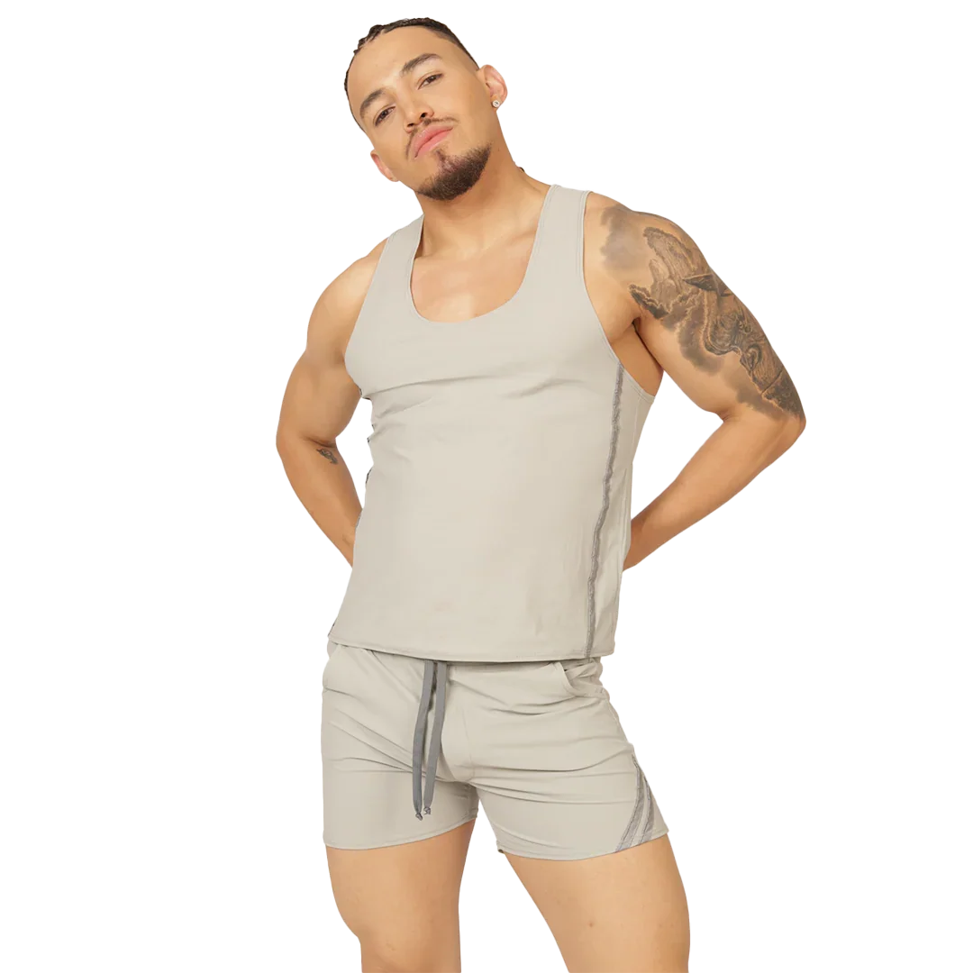 CLUB GRAY TANK - Gigo Underwear Colombia