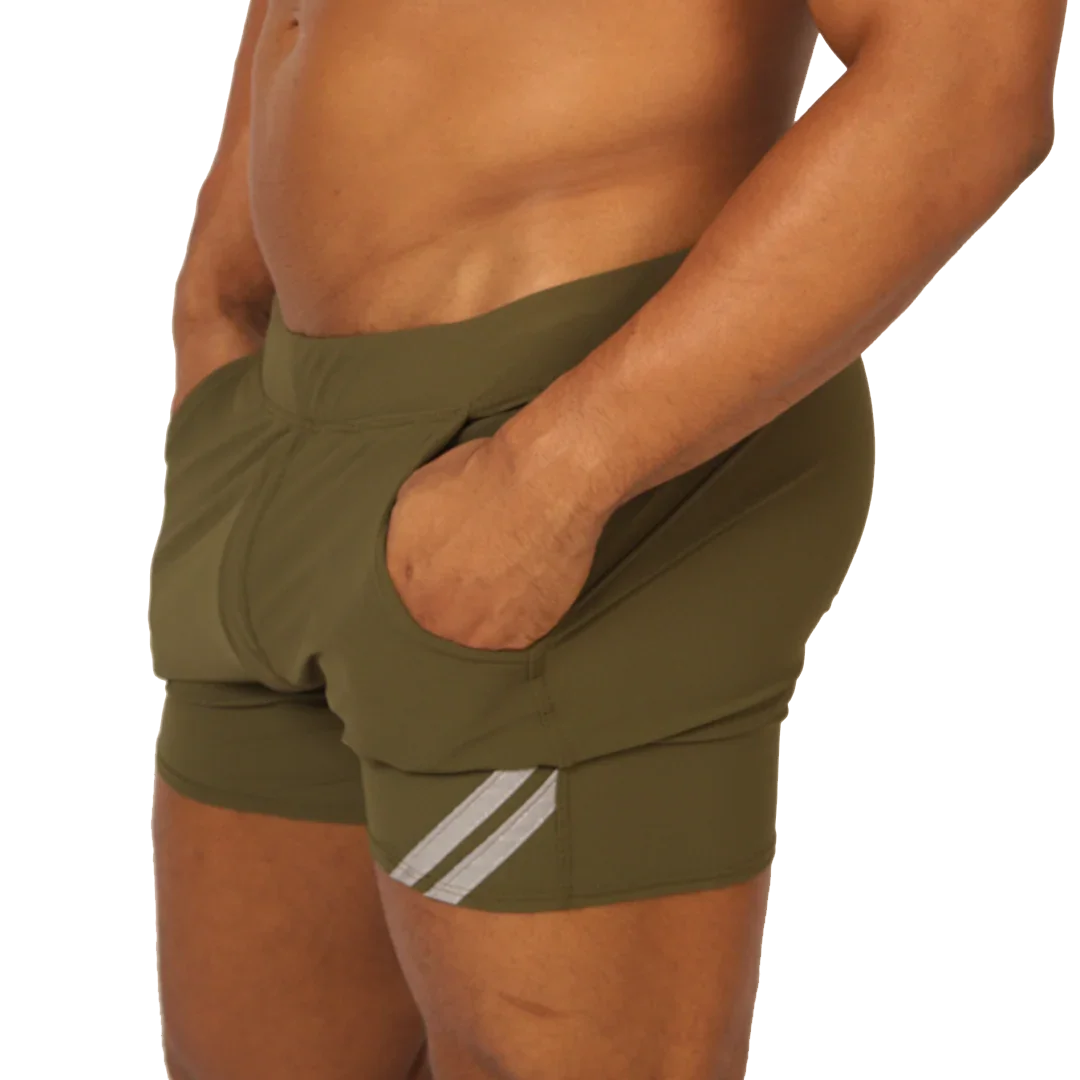 CLUB GREEN SHORT - Gigo Underwear Colombia