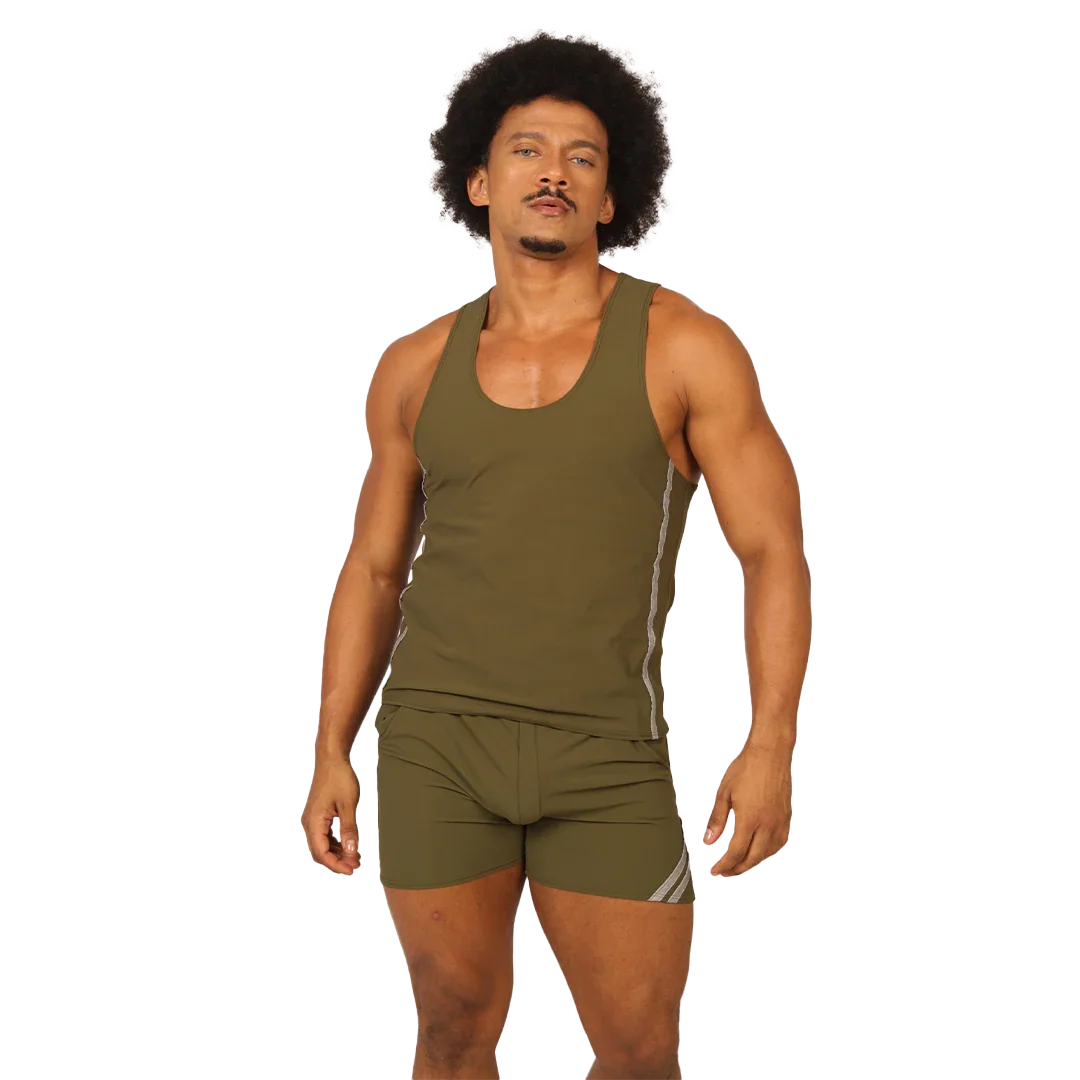 CLUB GREEN TANK - Gigo Underwear Colombia