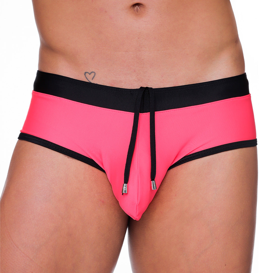 Colonial Candy Swim Trunk vista frontal de Gigo Underwear