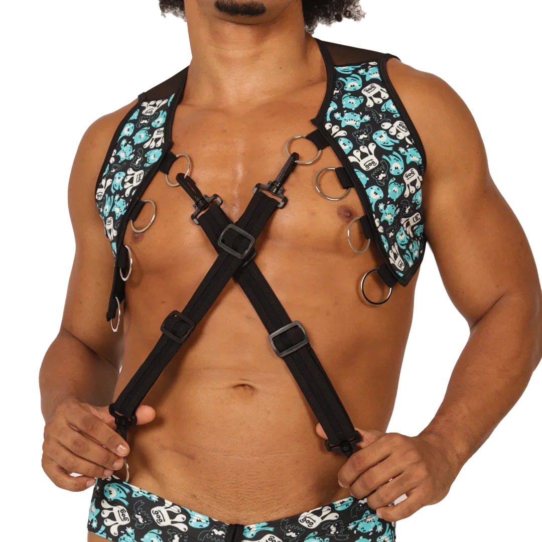 COMICS VEST HARNESS - Gigo Underwear Colombia
