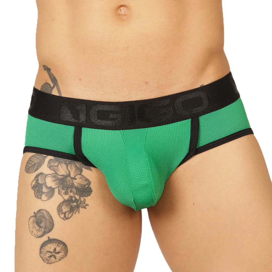 COOL GREEN JOCK THONG - Gigo Underwear Colombia