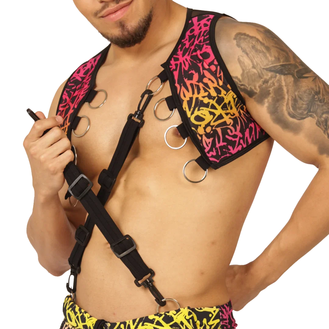 CRAZY VEST HARNESS - Gigo Underwear Colombia