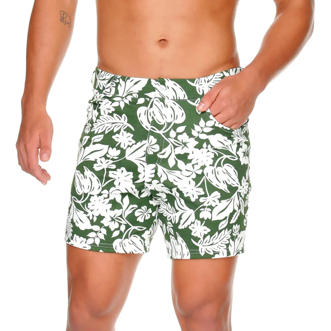 DYNASTY GREEN SHORT - Gigo Underwear Colombia