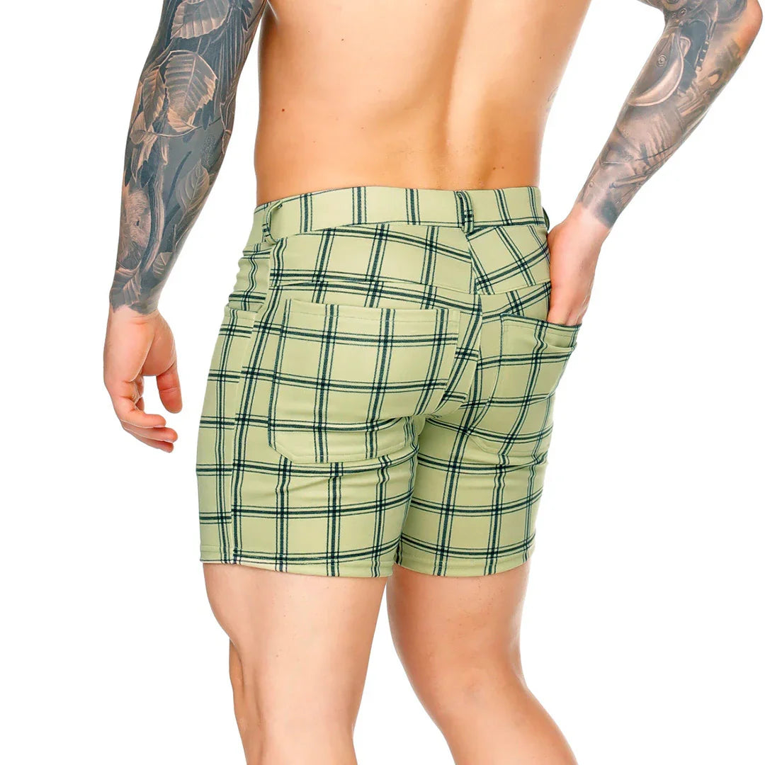DYNASTY OLIVE SHORT - Gigo Underwear Colombia