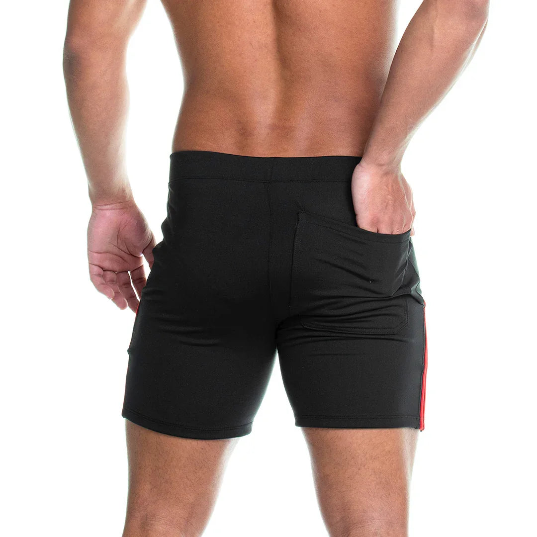 ENERGETIC BLACK SHORT - Gigo Underwear Colombia