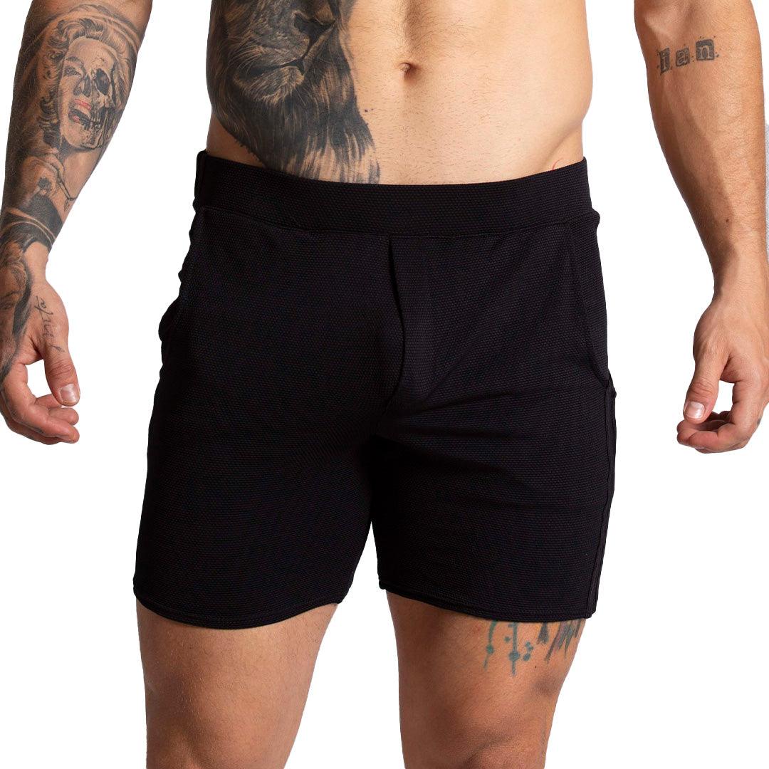 F FETISH BLACK SHORT - Gigo Underwear Colombia