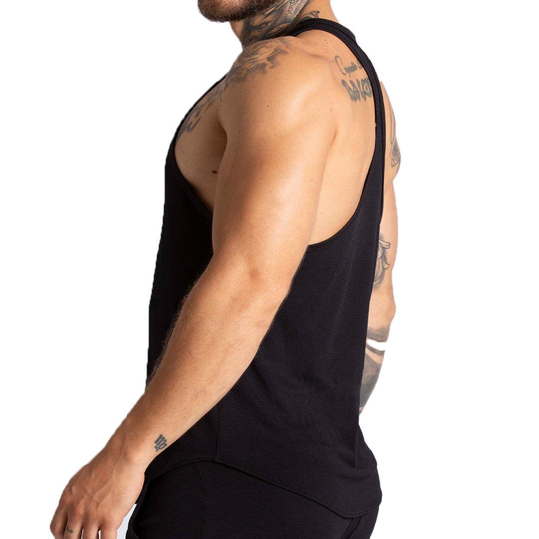 F FETISH BLACK TANK - Gigo Underwear Colombia