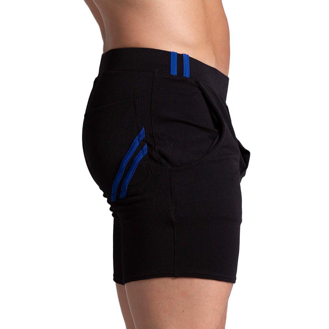 F FETISH BLUE SHORT - Gigo Underwear Colombia