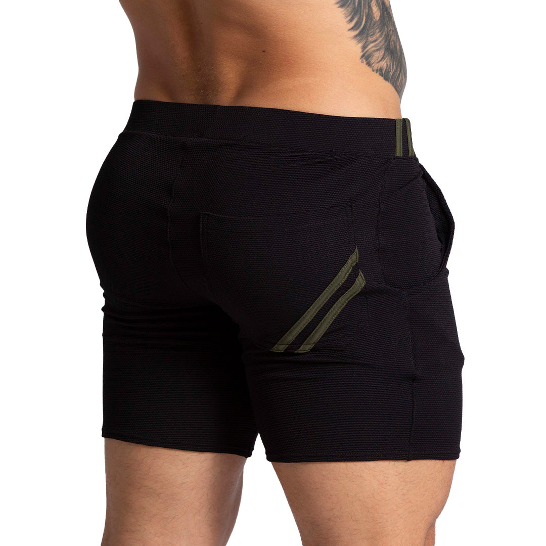 F Fetish Green Short vista posterior de Gigo Underwear