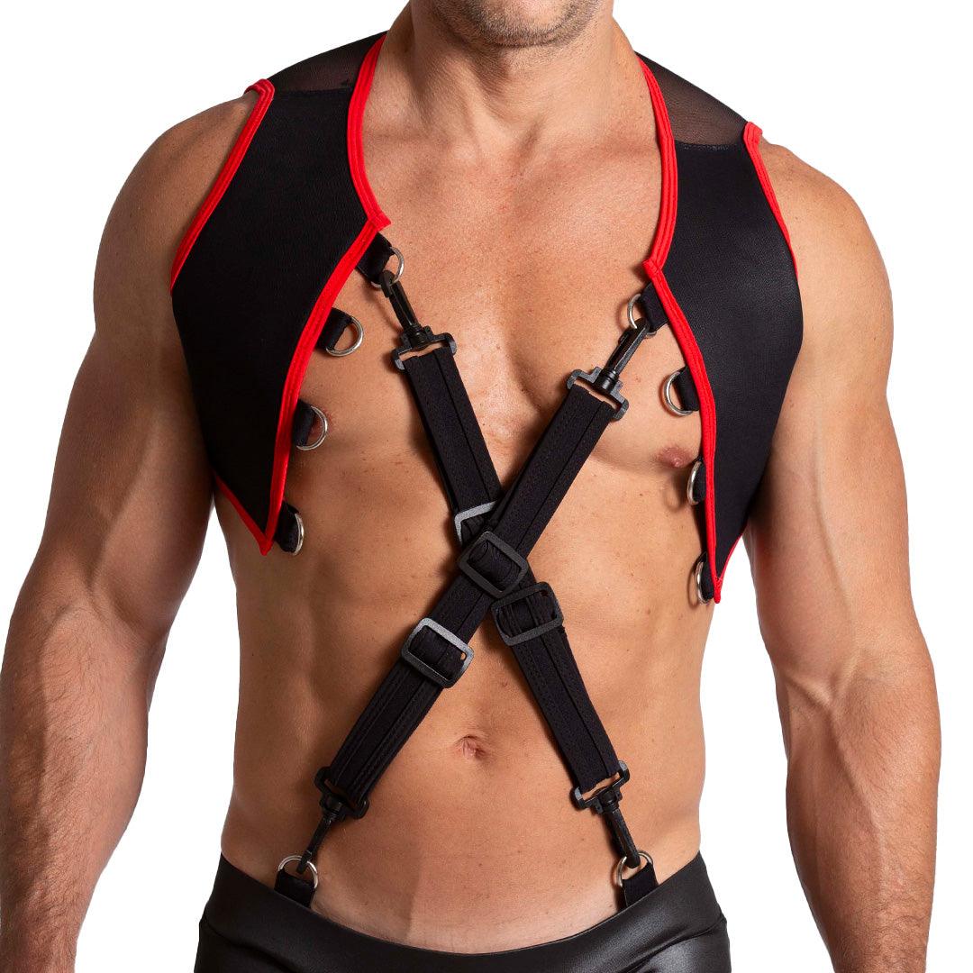 F FETISH RED HARNESS - Gigo Underwear Colombia