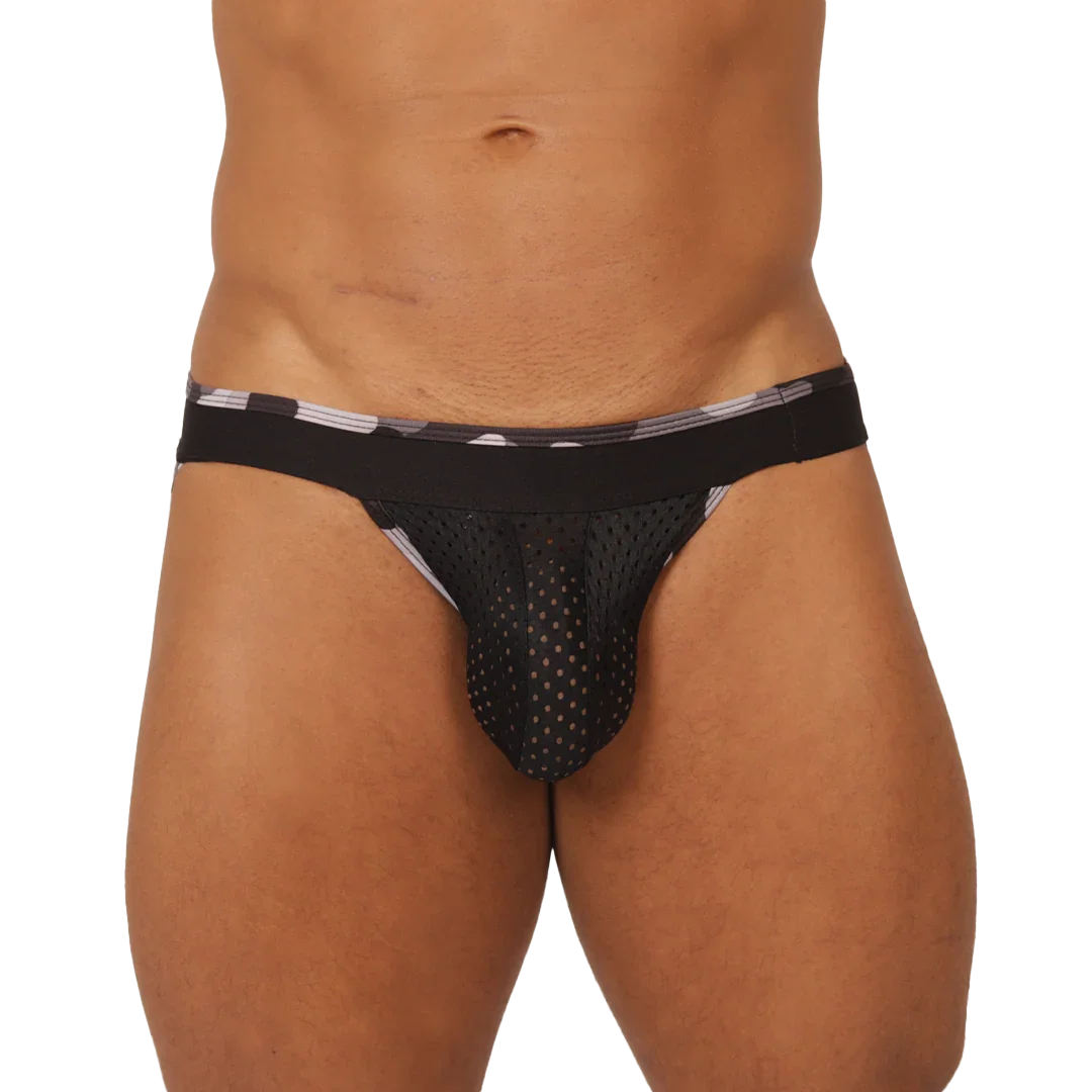 FEELING BLACK JOCKSTRAP - Gigo Underwear Colombia