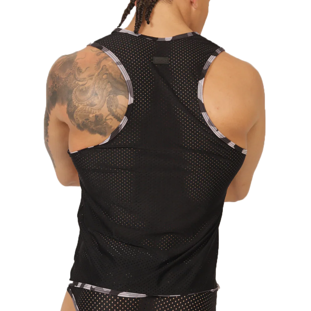 FEELING BLACK TANK - Gigo Underwear Colombia