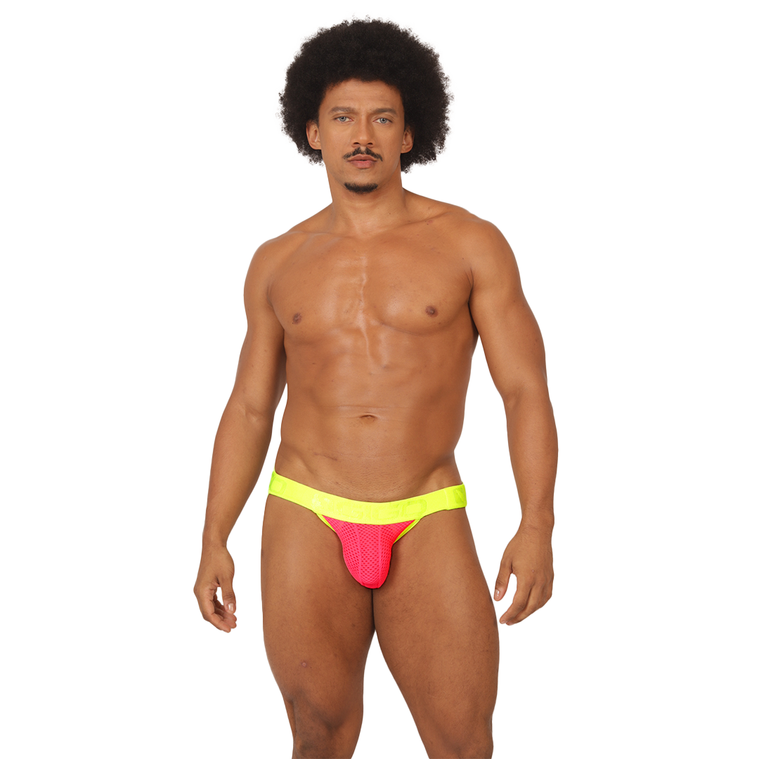 FEELING CANDY JOCKSTRAP - Jockstrap Masculino Sexy con Pretina Contraste
