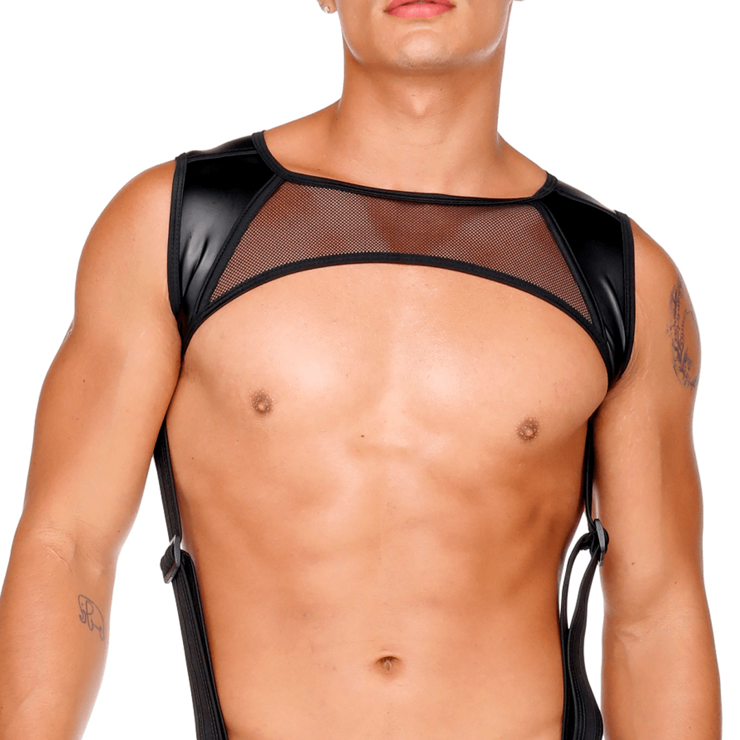 FETISH BLACK HARNESS - Gigo Underwear Colombia