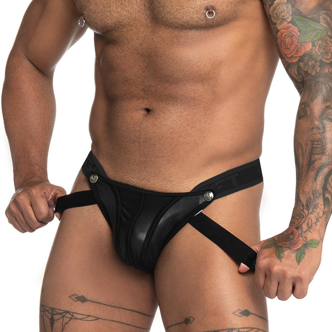 FETICHE BLACK JOCKSTRAP - Gigo Underwear Colombia
