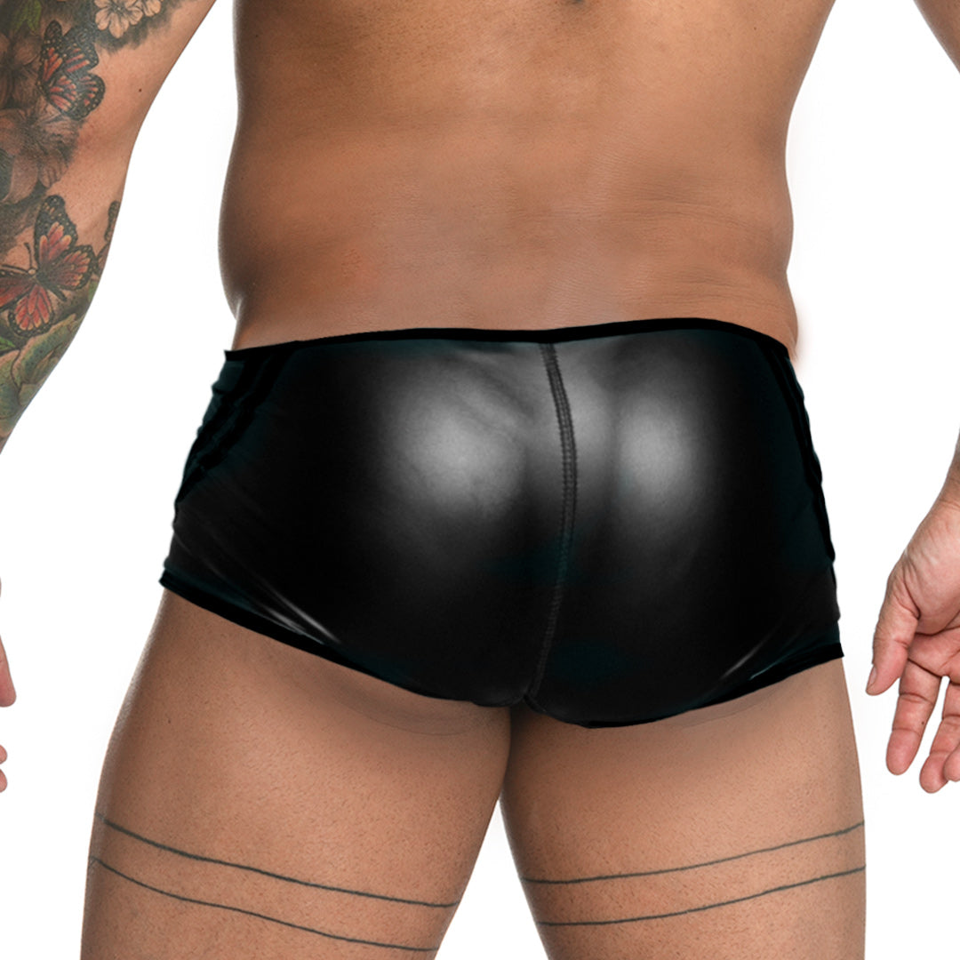 Fetiche Black Trunk vista frontal de Gigo Underwear