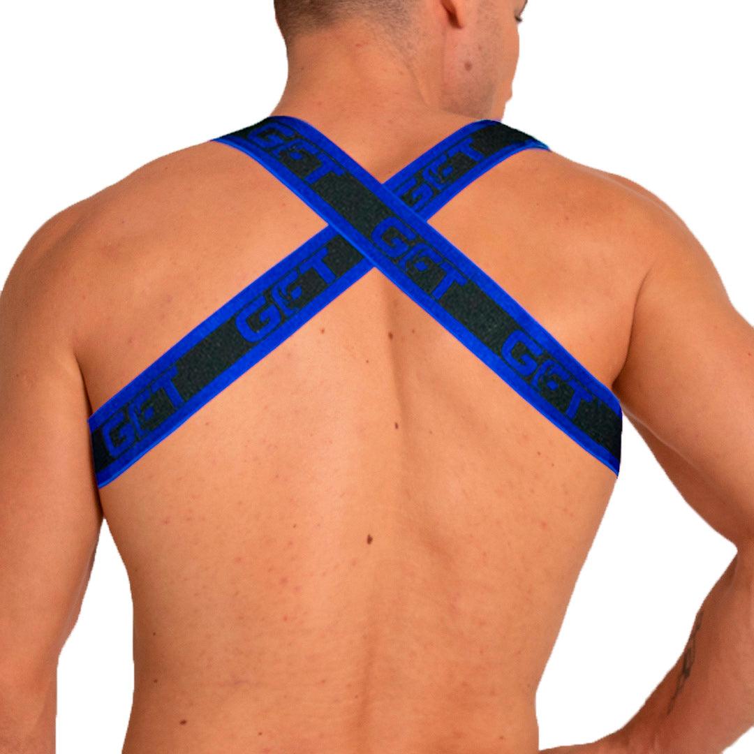 FETICHE BLUE HARNESS - Gigo Underwear Colombia