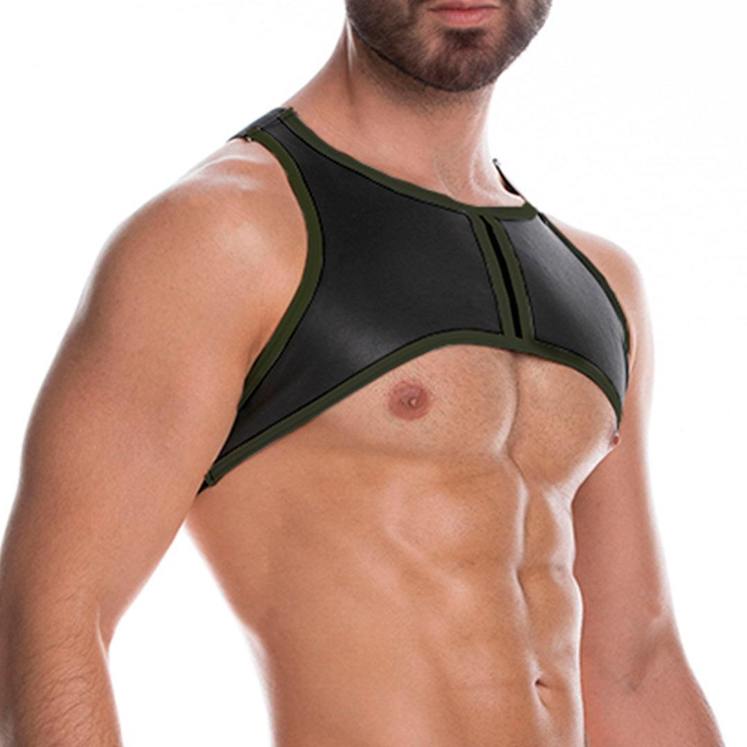 FETICHE GREEN HARNESS - Gigo Underwear Colombia