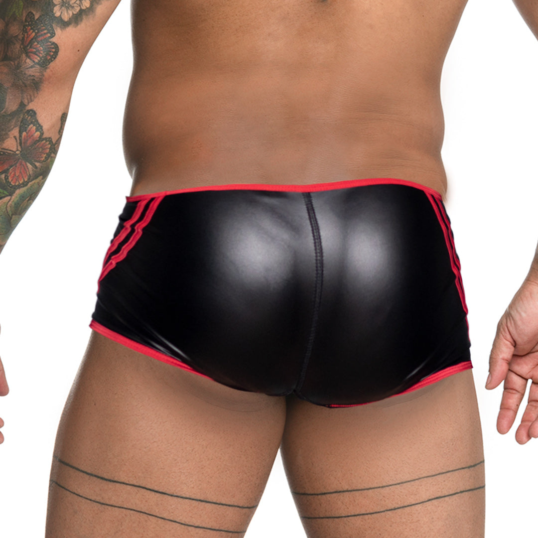 Fetiche Red Trunk vista frontal de Gigo Underwear