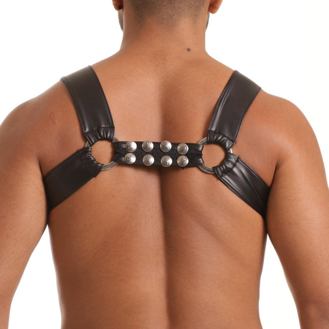 FETISH LEATHER HARNESS - Gigo Underwear Colombia