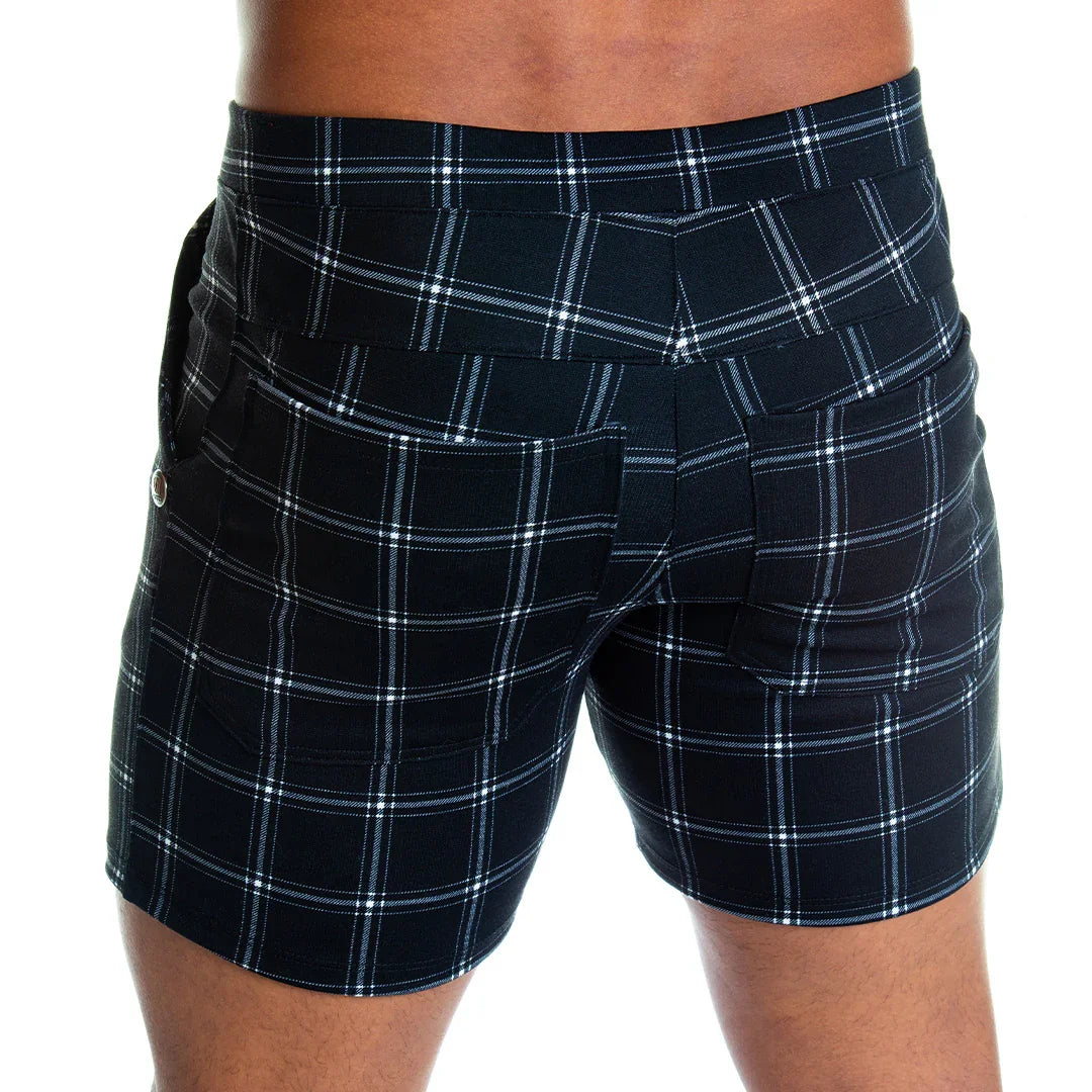 FORMAL BLACK SQUARE SHORT - Gigo Underwear Colombia
