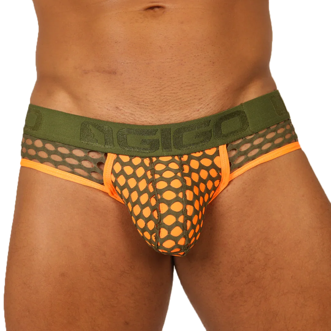 FRESH ORANGE BRIEF - Gigo Underwear Colombia