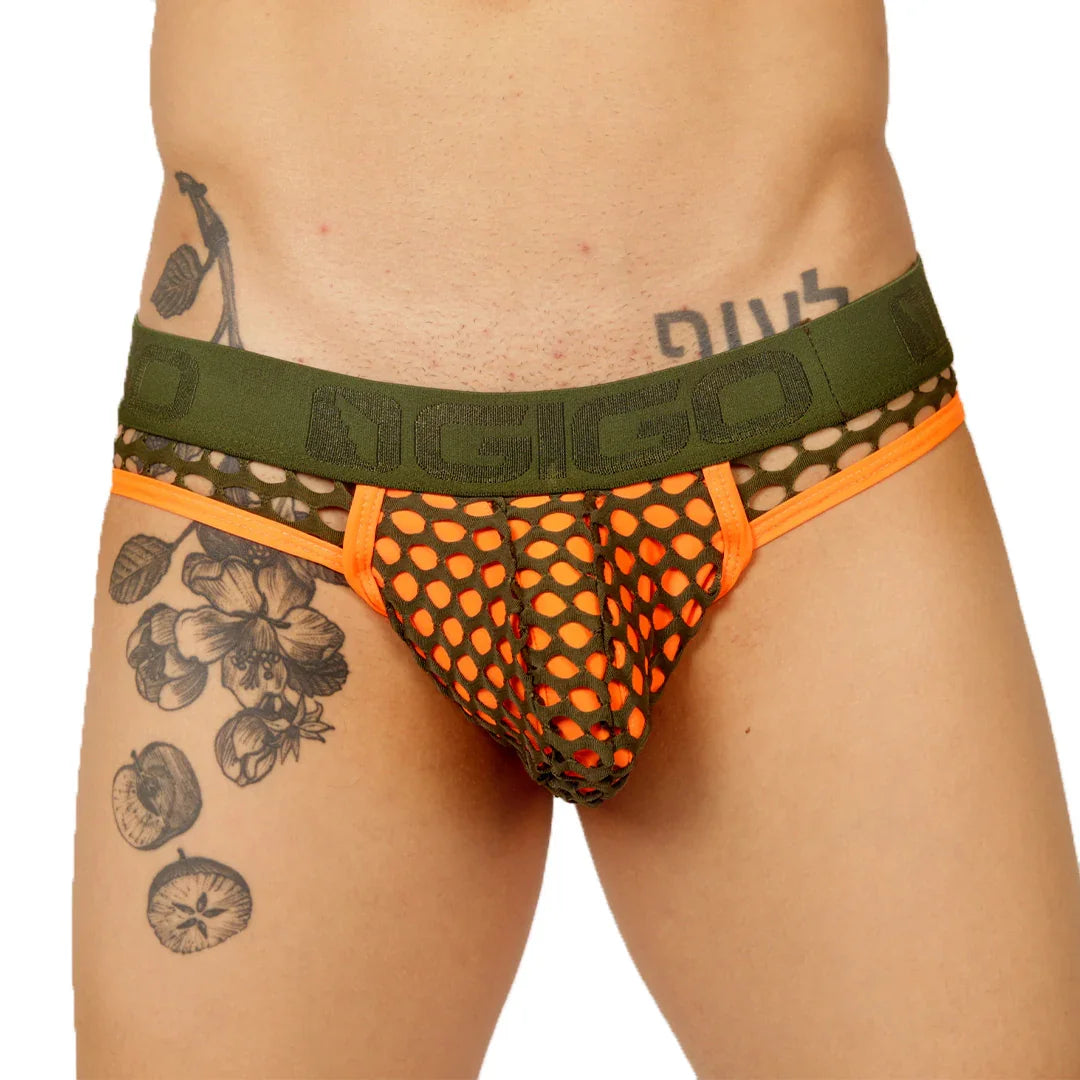 FRESH ORANGE BRIEF JOCK - Gigo Underwear Colombia