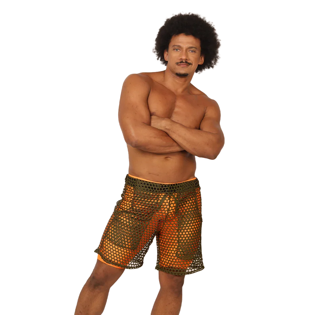 FRESH ORANGE SHORT - Gigo Underwear Colombia