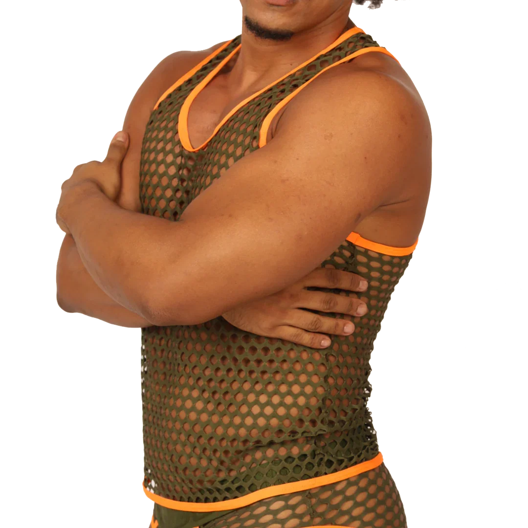 FRESH ORANGE TANK - Gigo Underwear Colombia