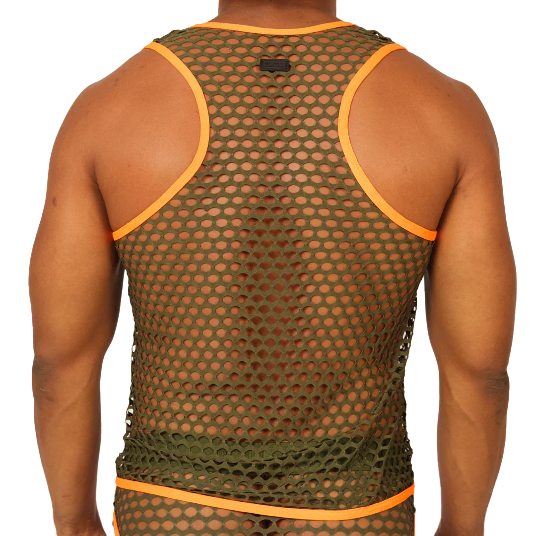 FRESH ORANGE TANK - Gigo Underwear Colombia