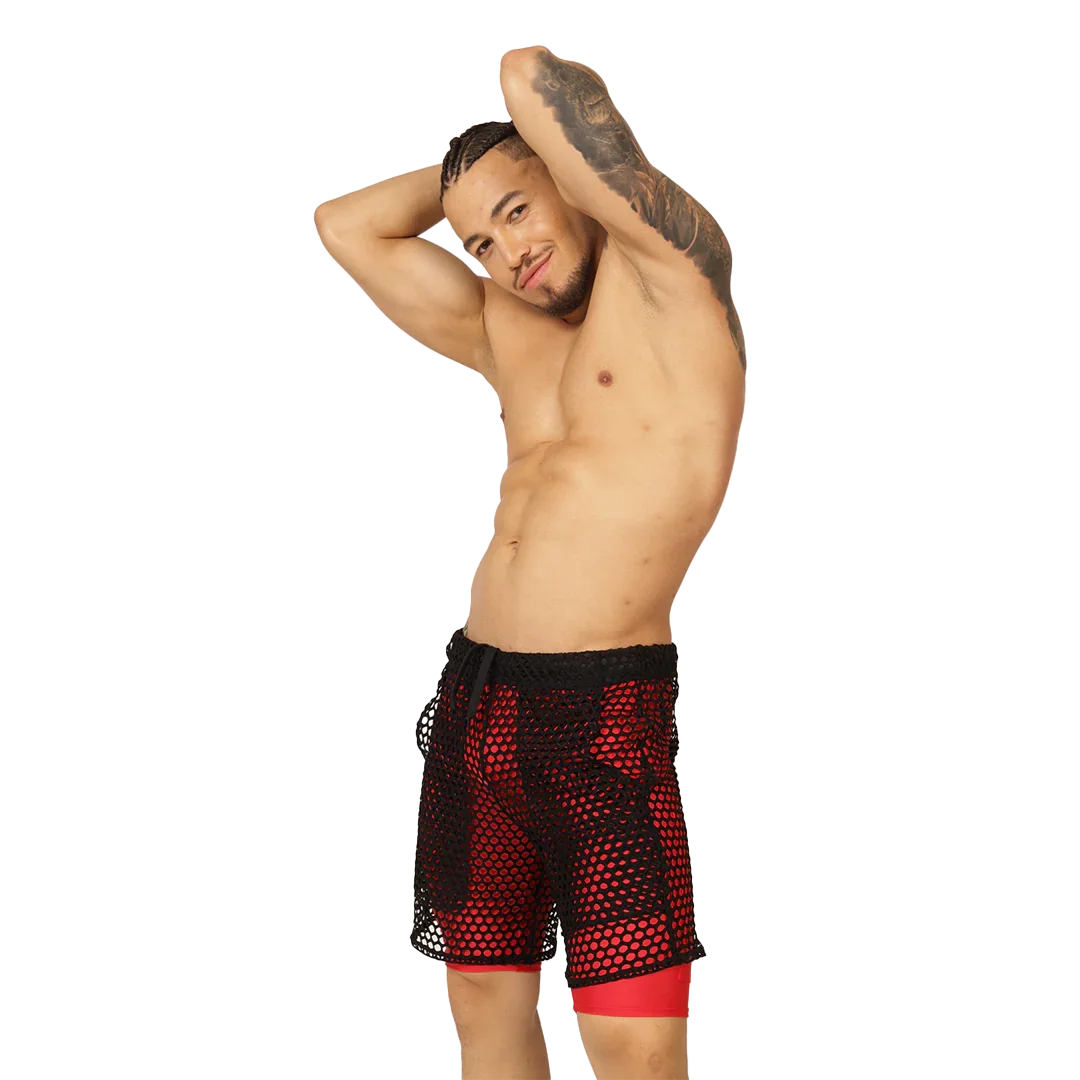 FRESH RED SHORT - Gigo Underwear Colombia