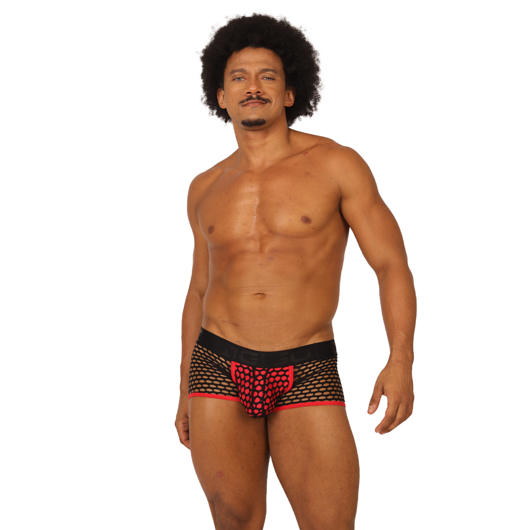 Fresh Red Trunk en modelo de Gigo Underwear