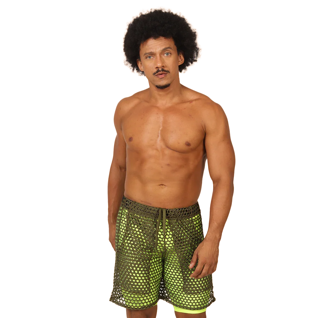 FRESH YELLOW SHORT - Gigo Underwear Colombia