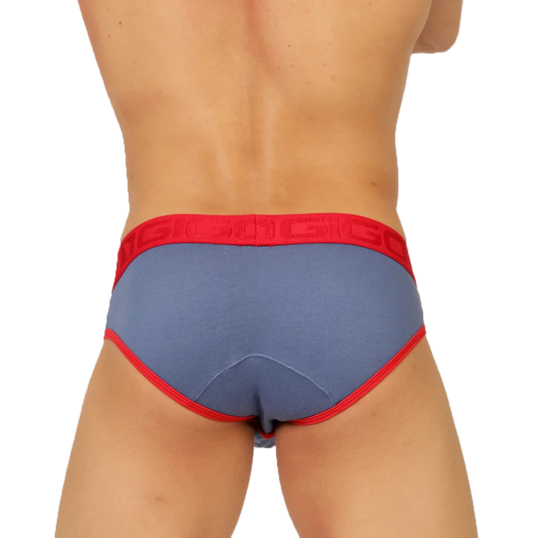 GAROTO BLUE BRIEF - Gigo Underwear Colombia